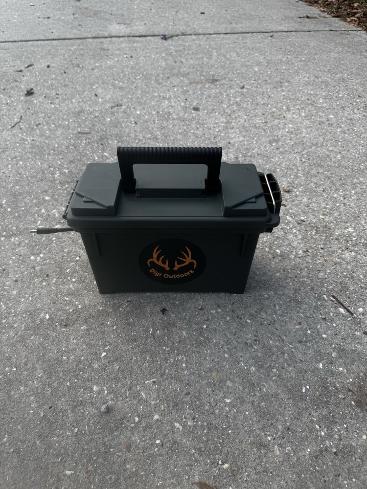 Deer Trail Camera External Solar Battery Power Panel Box