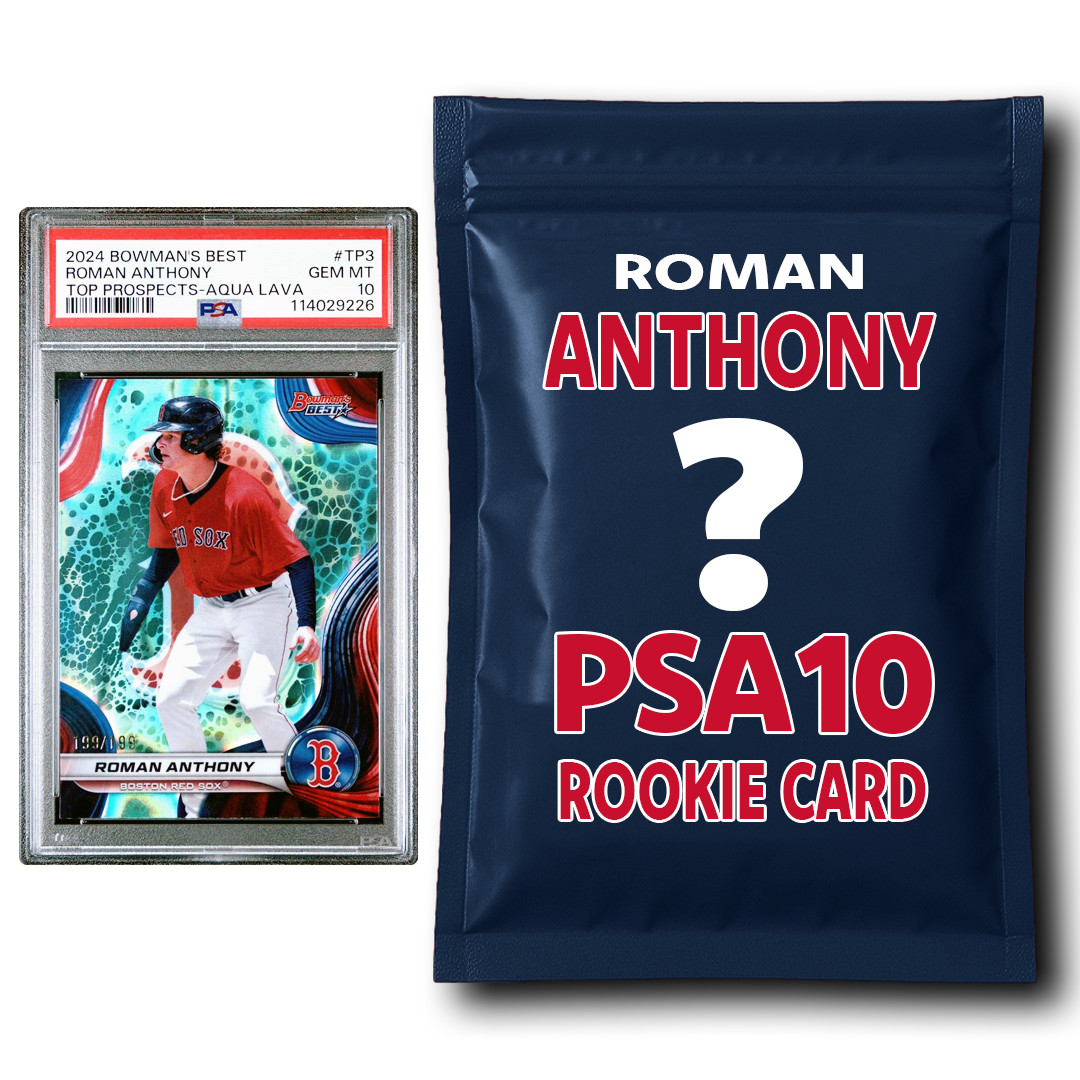 Roman Anthony PSA 10 Graded Rookie Baseball Card Mystery Pack