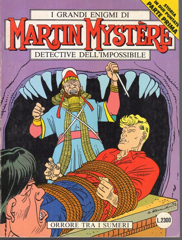 MARTIN MYSTERY BONELLI comic number 126