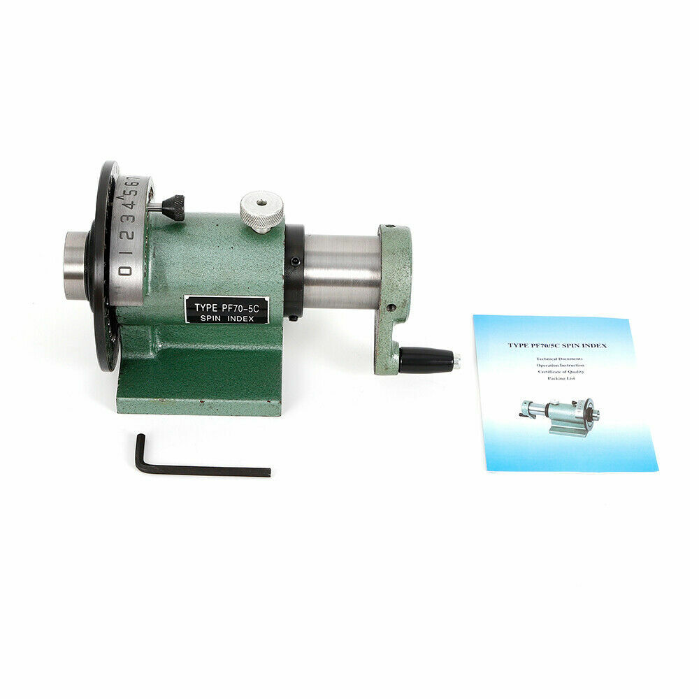 5c Precision Spin Index Fixture Collet For Milling Grinding Machine