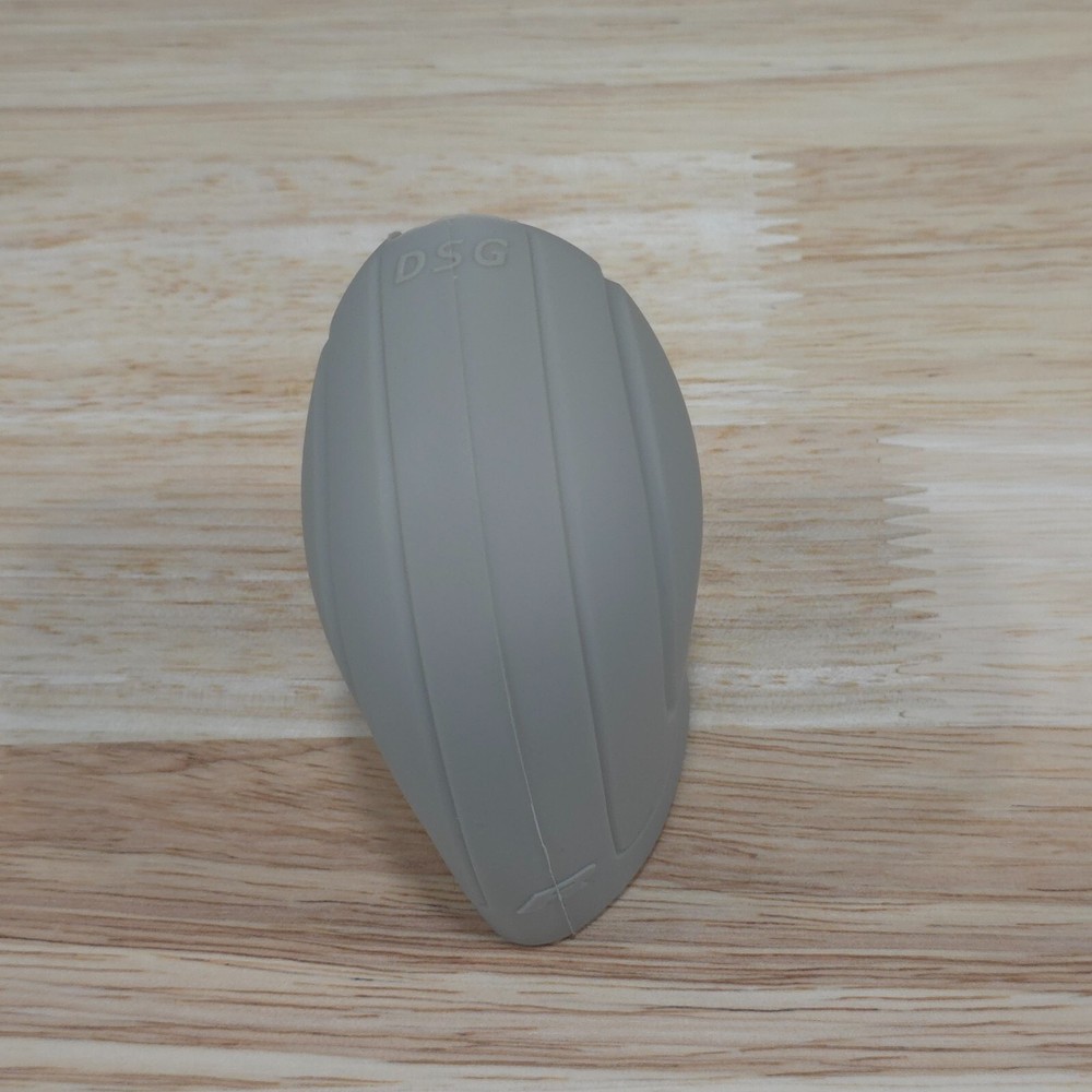 Silicone Automatic Gear Shift Knob Cover Protector Light Grey "Greige"