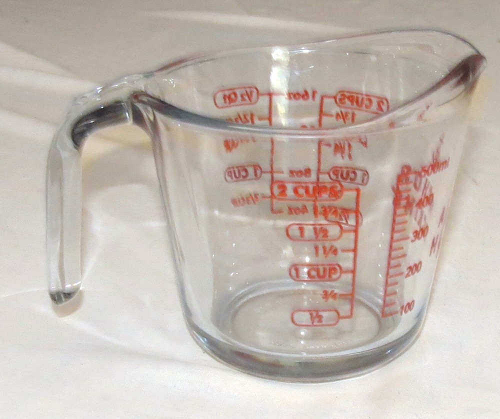 Anchor Hocking 2 Cups Measuring Jug