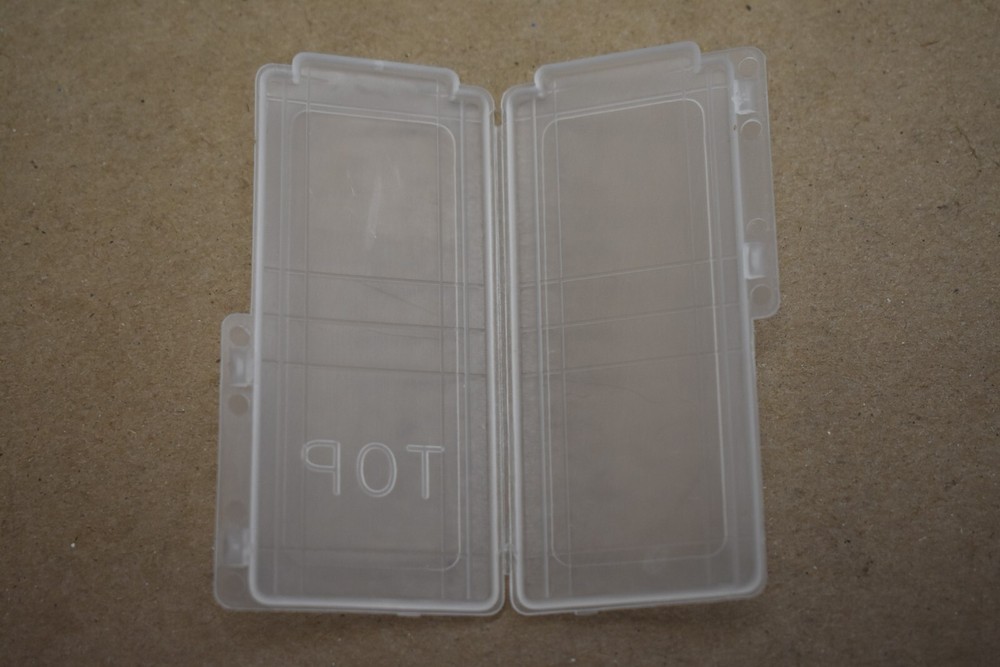 Single Plastic Microscope Slide Mailer Shipping Containers Hard Plastic 100 Pack