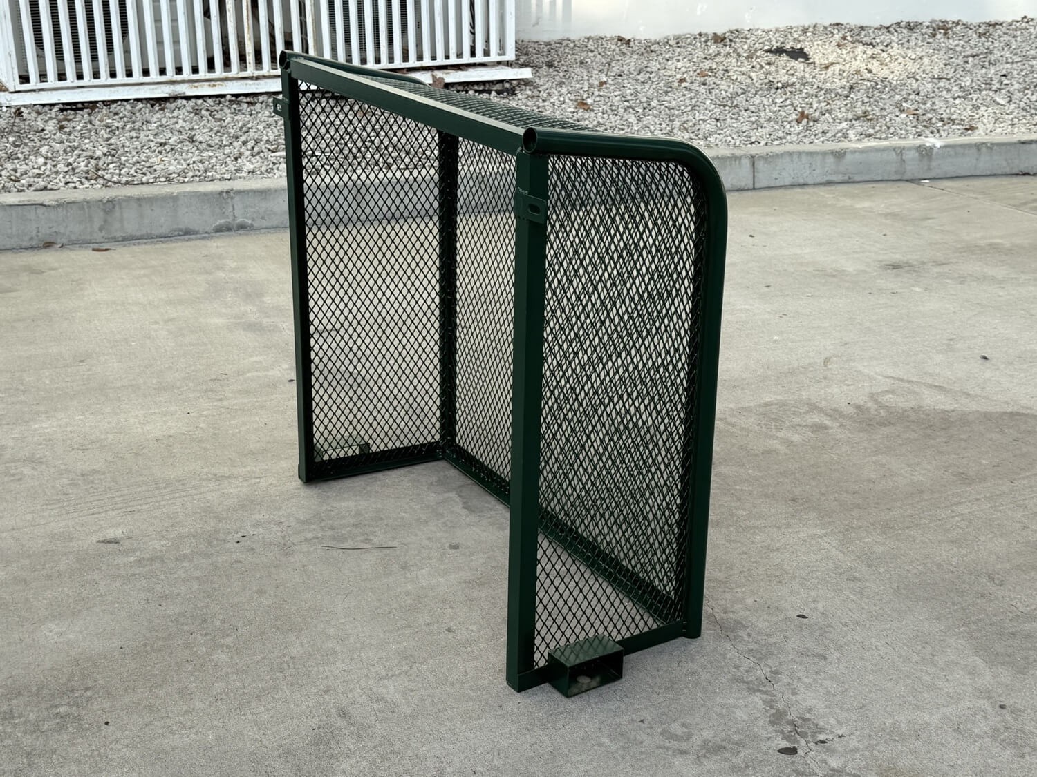 Wall-Mounted Backflow Security Cage – Backflow Enclosure (Green) - Sandbaggy