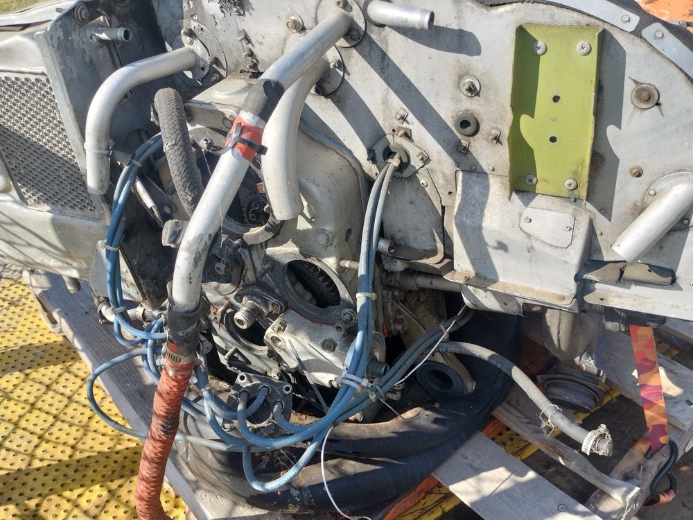Continental 185 E185 E-185 Airplane Aircraft AirBoat Engine Core - Seized