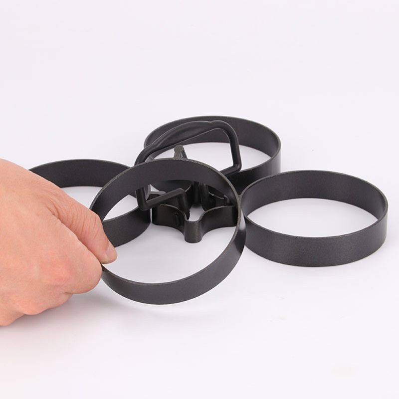 Non Fried Egg Pancake Ring Maker Kitchen Baking Omelet Mold Cooking Pan