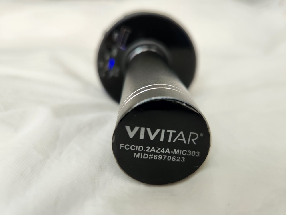 Vivitar Wireless Bluetooth Karaoke Microphone USB Powered Quality Sound Fun