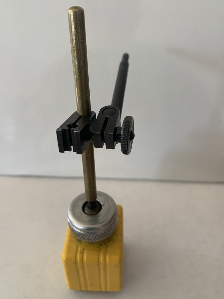 Enco Tiny Titan Base Indicator Mini Magnetic Base With Indicator Arm USA.