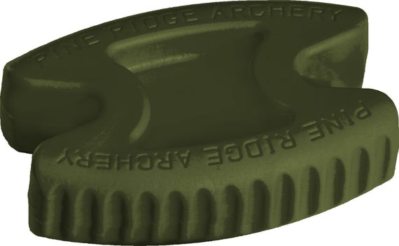 Pine Ridge Nitro Split Limb Dampener Olive Green (2/pkg.)