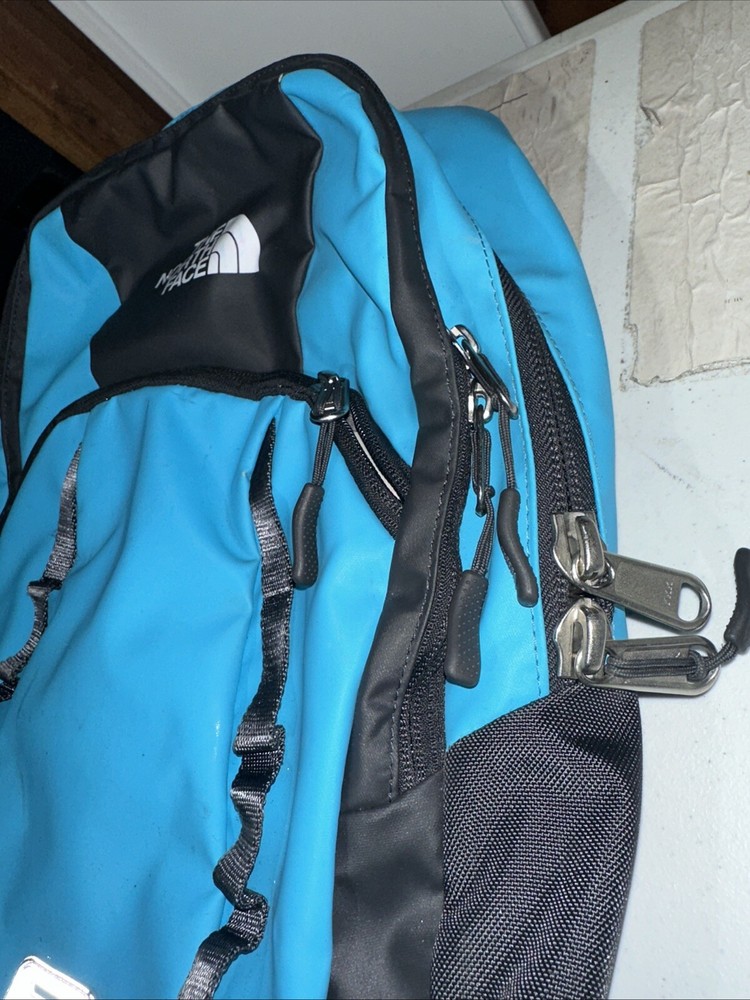 The North Face Double Shot Backpack Blue/black