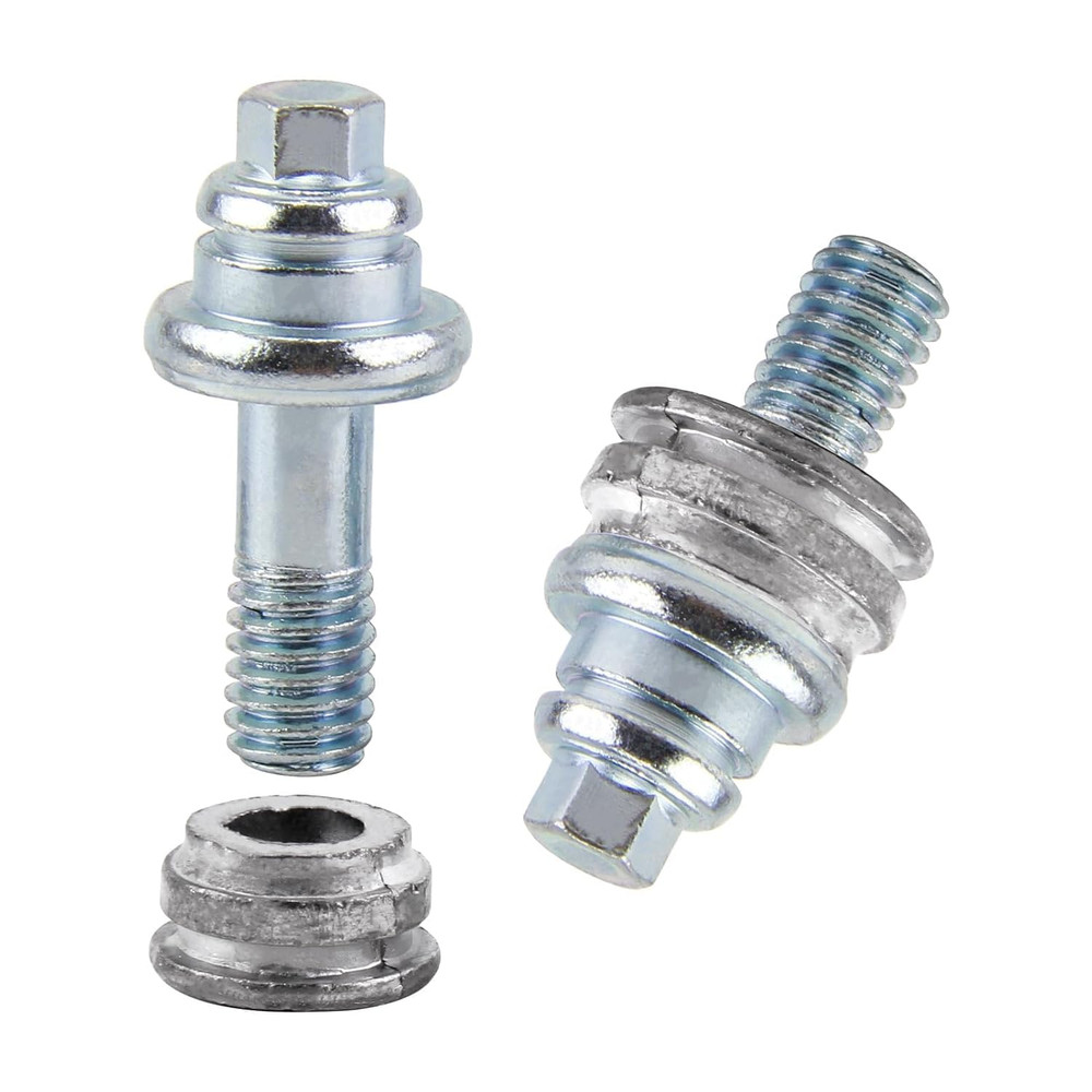 2Pcs Side Post Battery Terminal Bolts, 3/8" Standard Battery Post Extender Stud