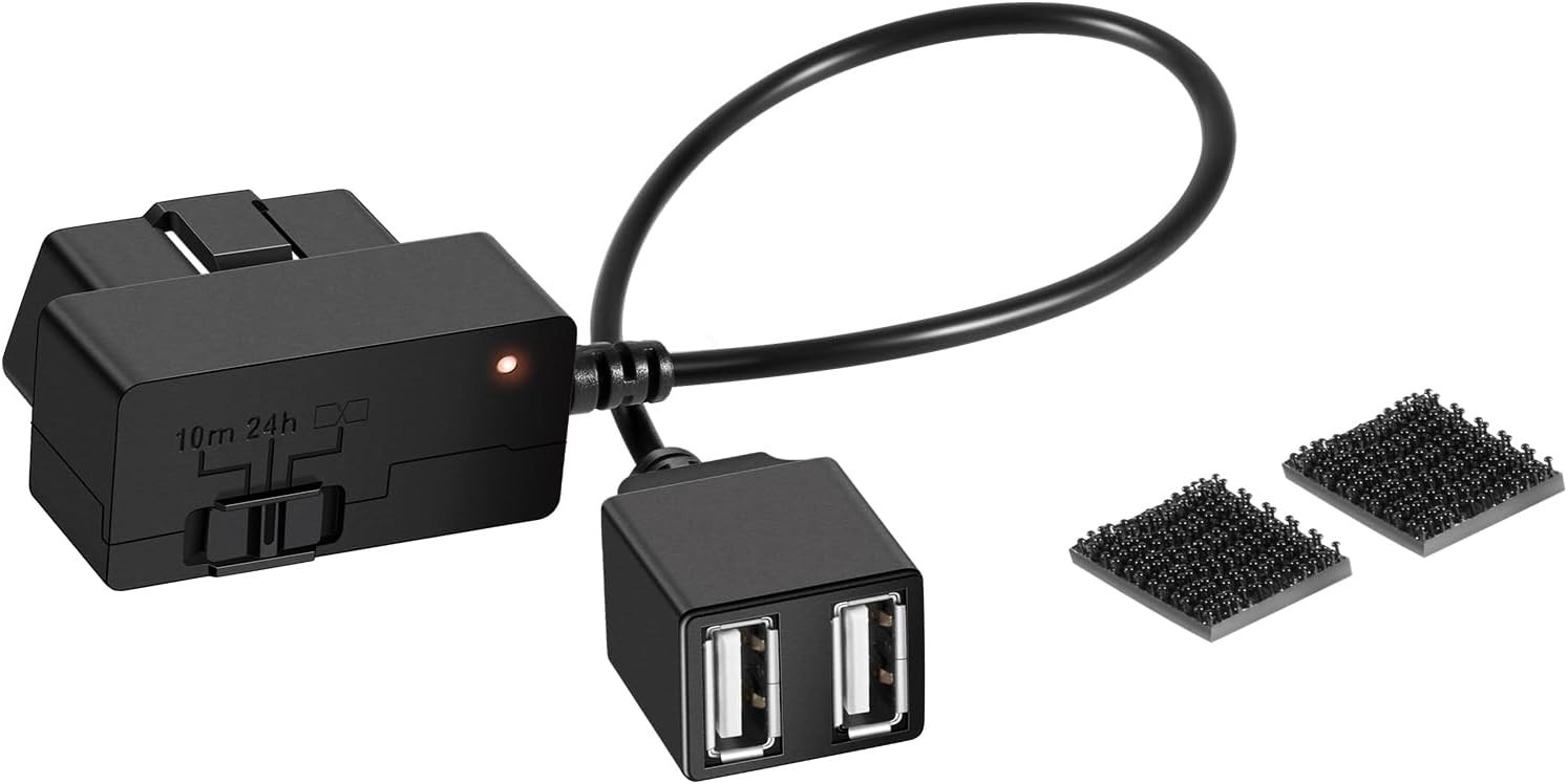 010-12530-23 Constant Power Cable for Garmin Dash Cam Fits Vehicle's OBD-II Port