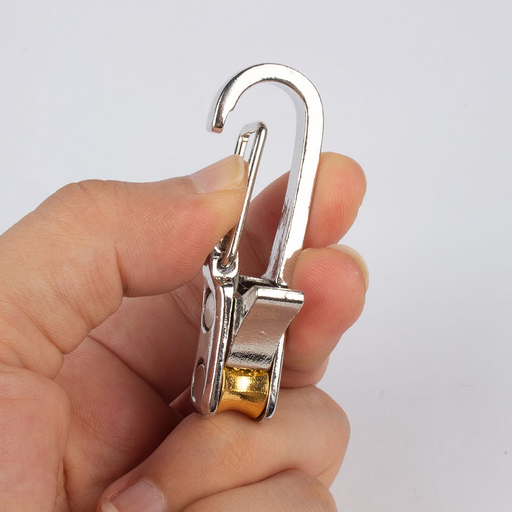 6 Hooks Rope with Roller Tensioner Lock Buckle Tie Down Rope Cargo Tightening