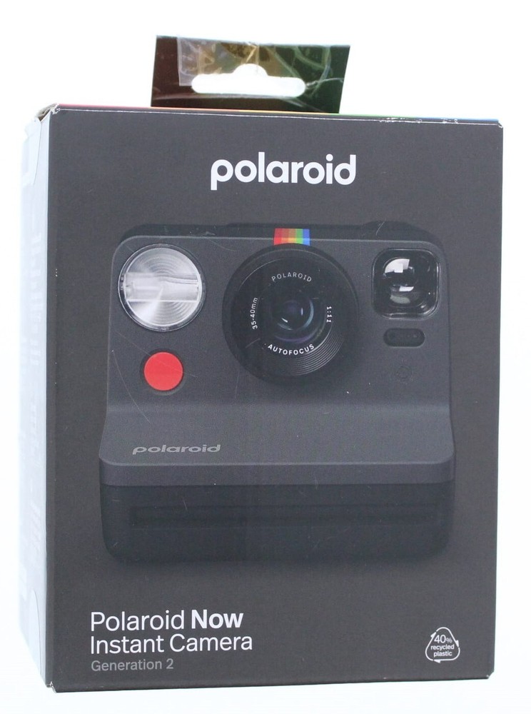 Polaroid Now Instant Camera Gen 2 (Black)