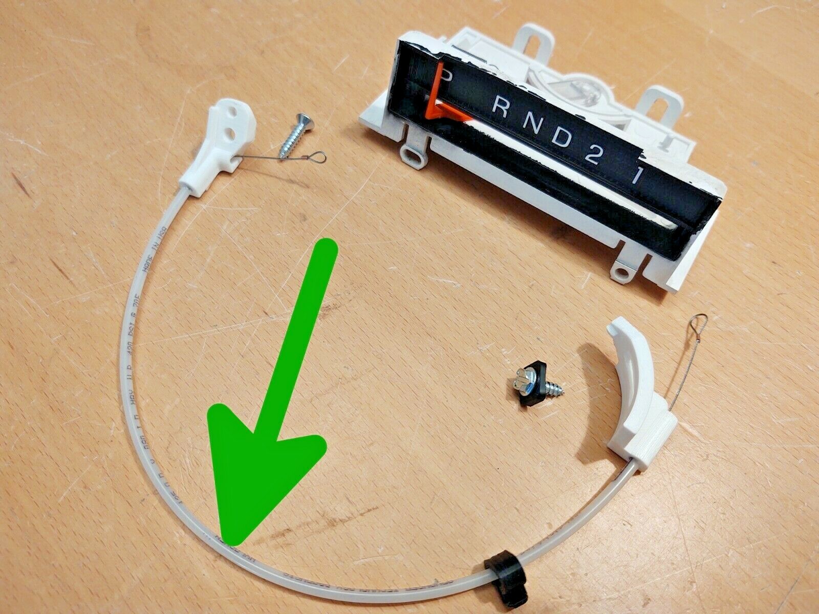 80-86 Shift Indicator Cable Ford F150 F250 F350 Bronco w Automatic Trans C6/AOD