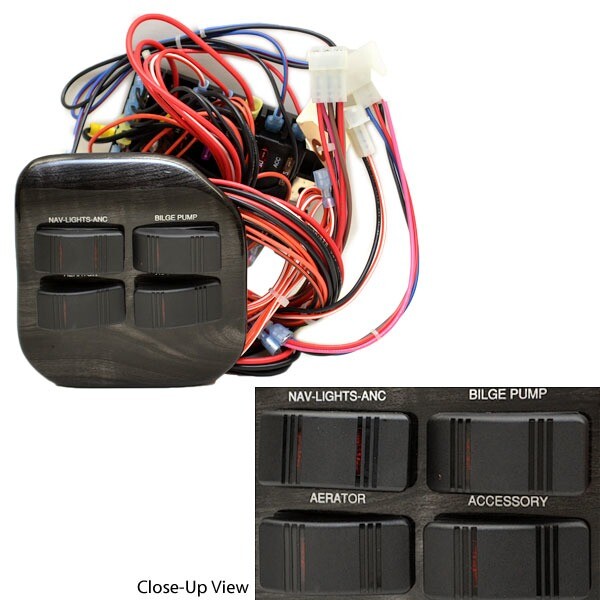 Boat Dash Panels 1904020 | Deep V Graywood (Kit)