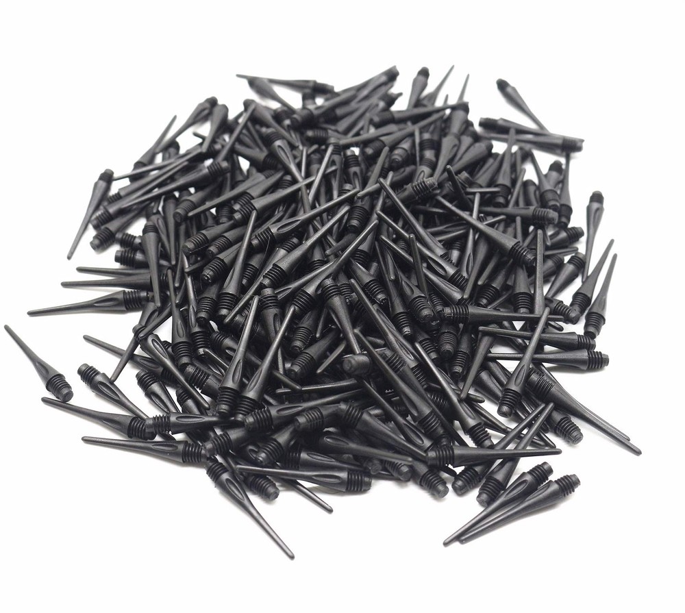 2BA Thread Plastic Tip Dart Points 300 Pack Soft Dart Tips Replacement Dart A...