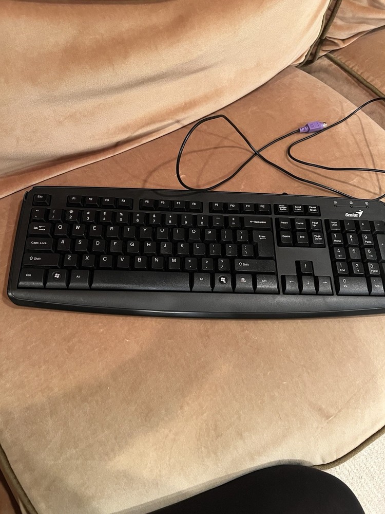 Black Genius Wired Keyboard- Imperfect