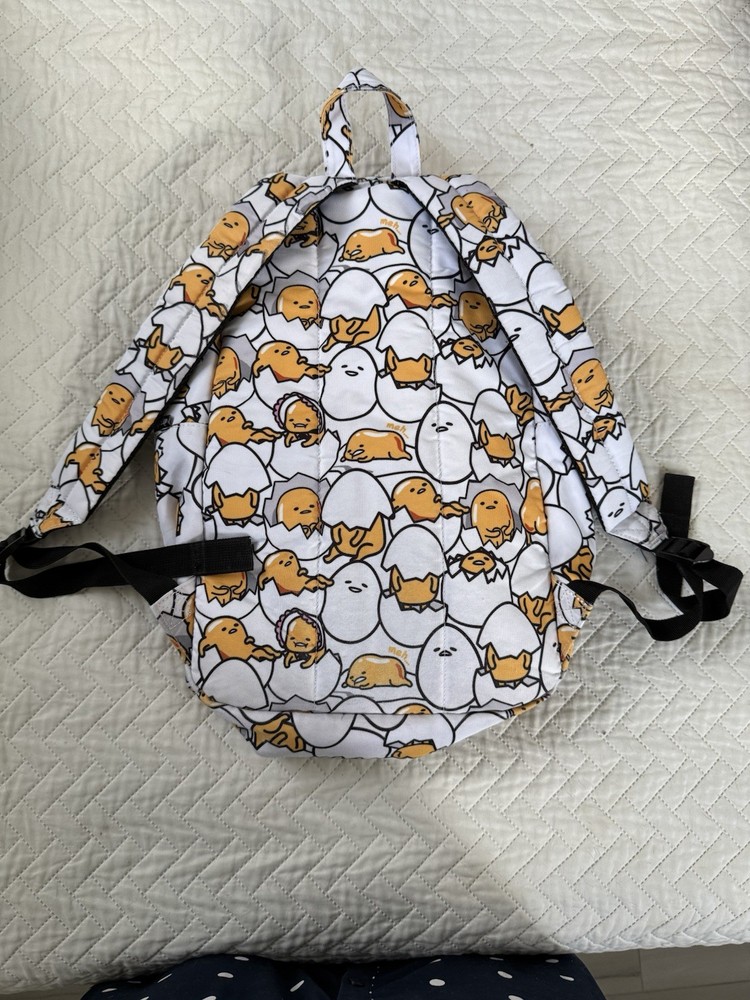 LOUNGEFLY gudetama the lazy egg All Over Print Backpack