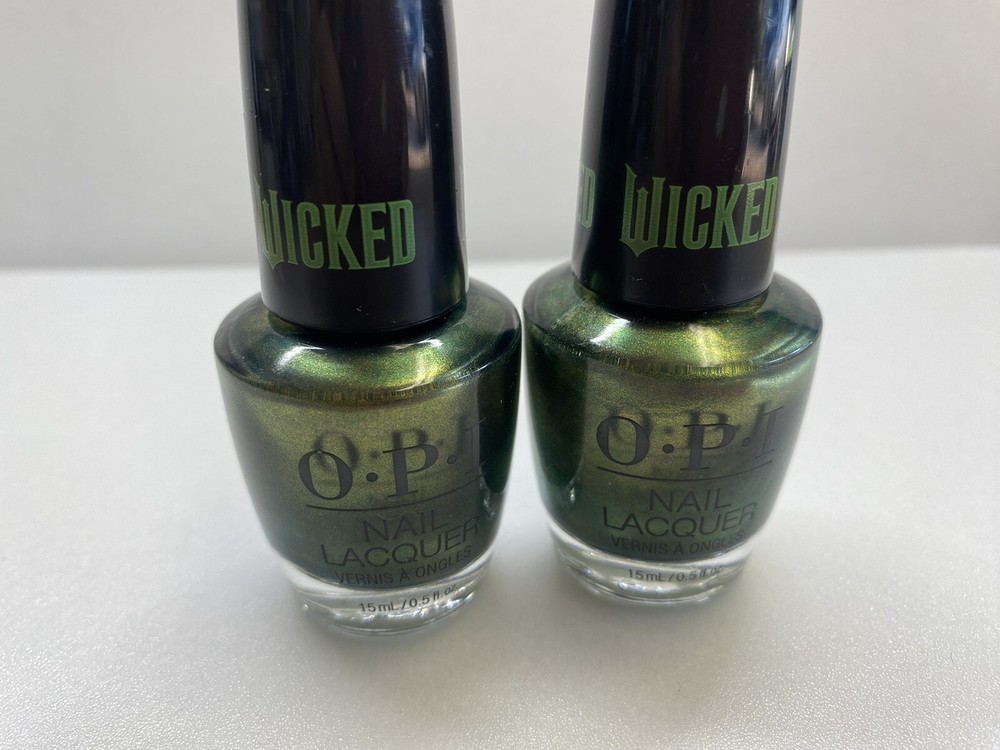 2 x OPI OZITIVELY ELPHABA (HRR09)