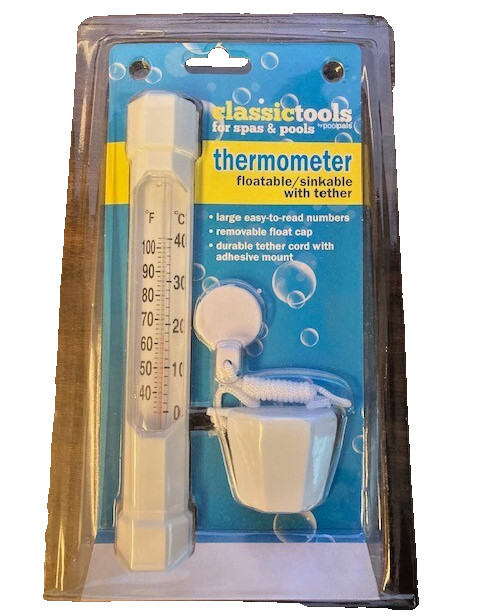 Thermometer - Floatable / Sinkable with Tether by PoolPals