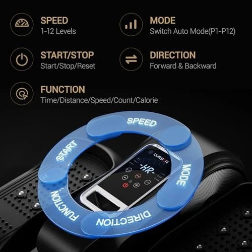 UNDER DESK ELLIPTICAL MACHINE ELECTRIC SEATED PEDAL EXERCISER (425)