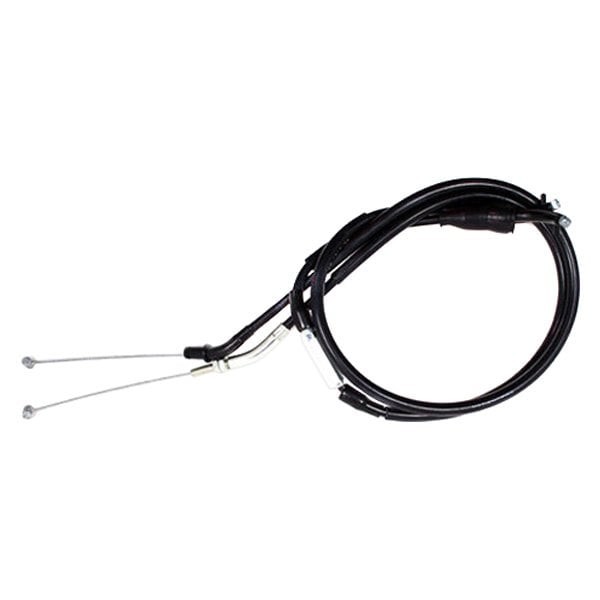 Motion Pro Black Vinyl Throttle Push-Pull Cable Set