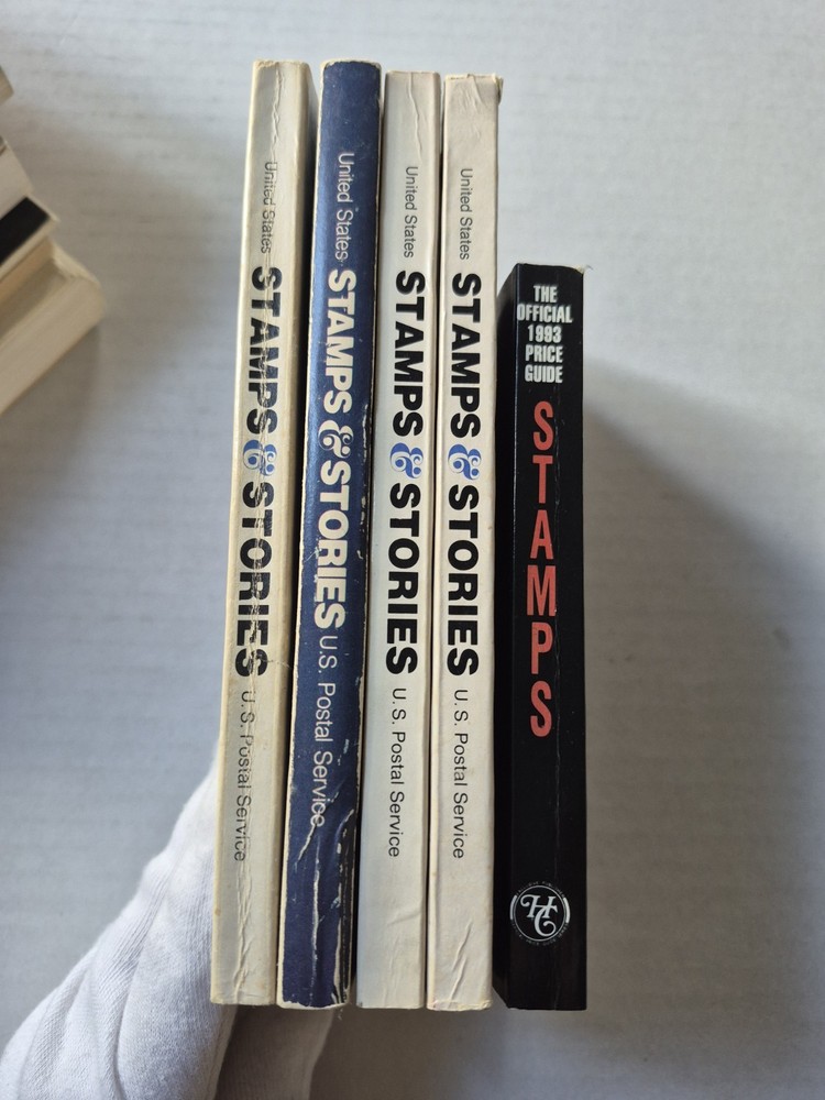 Stamp Guides Collector's Book Lot 11 Identify Prices Dictionary Reference PB