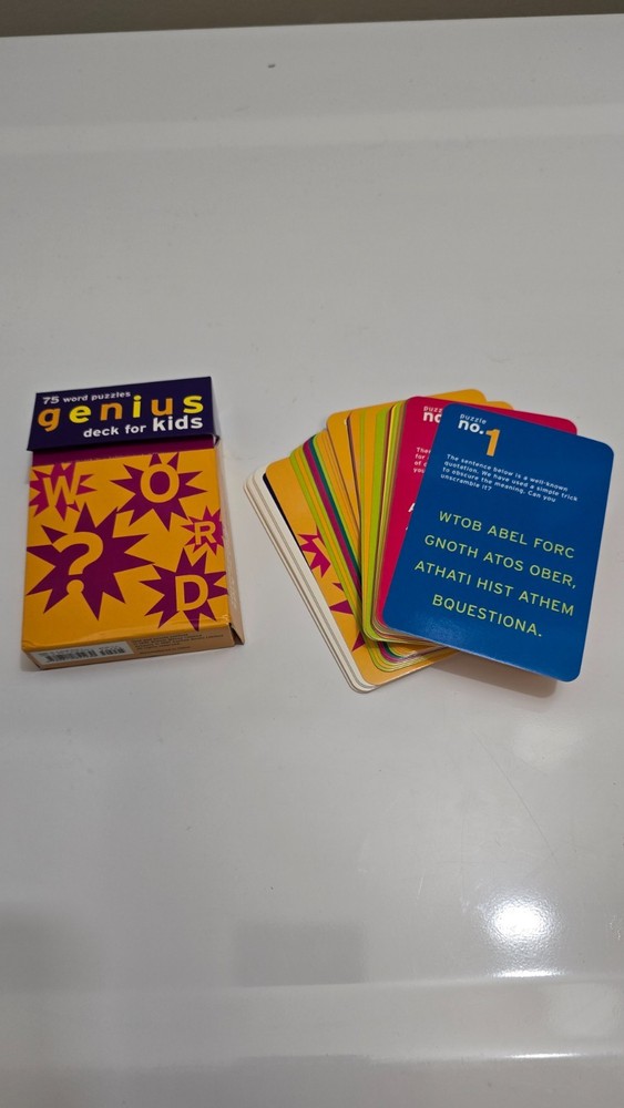 Genius Deck for Kids - Edicational - Complete