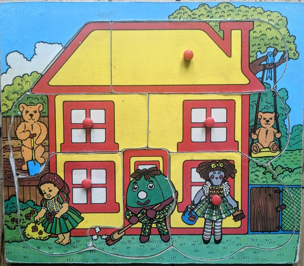Vintage BBC Play School Puzzle ( bx 75)