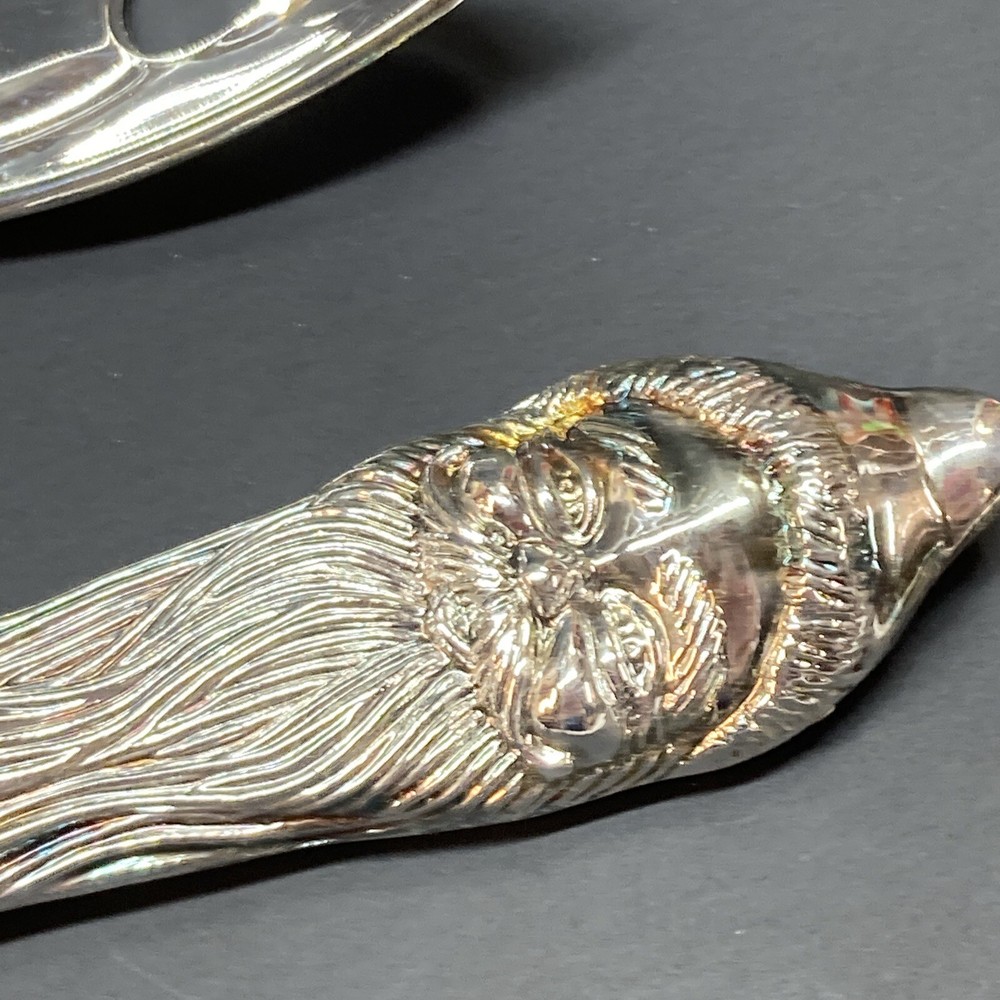 International Silver Company Santa Claus Serving Spoon and Fork