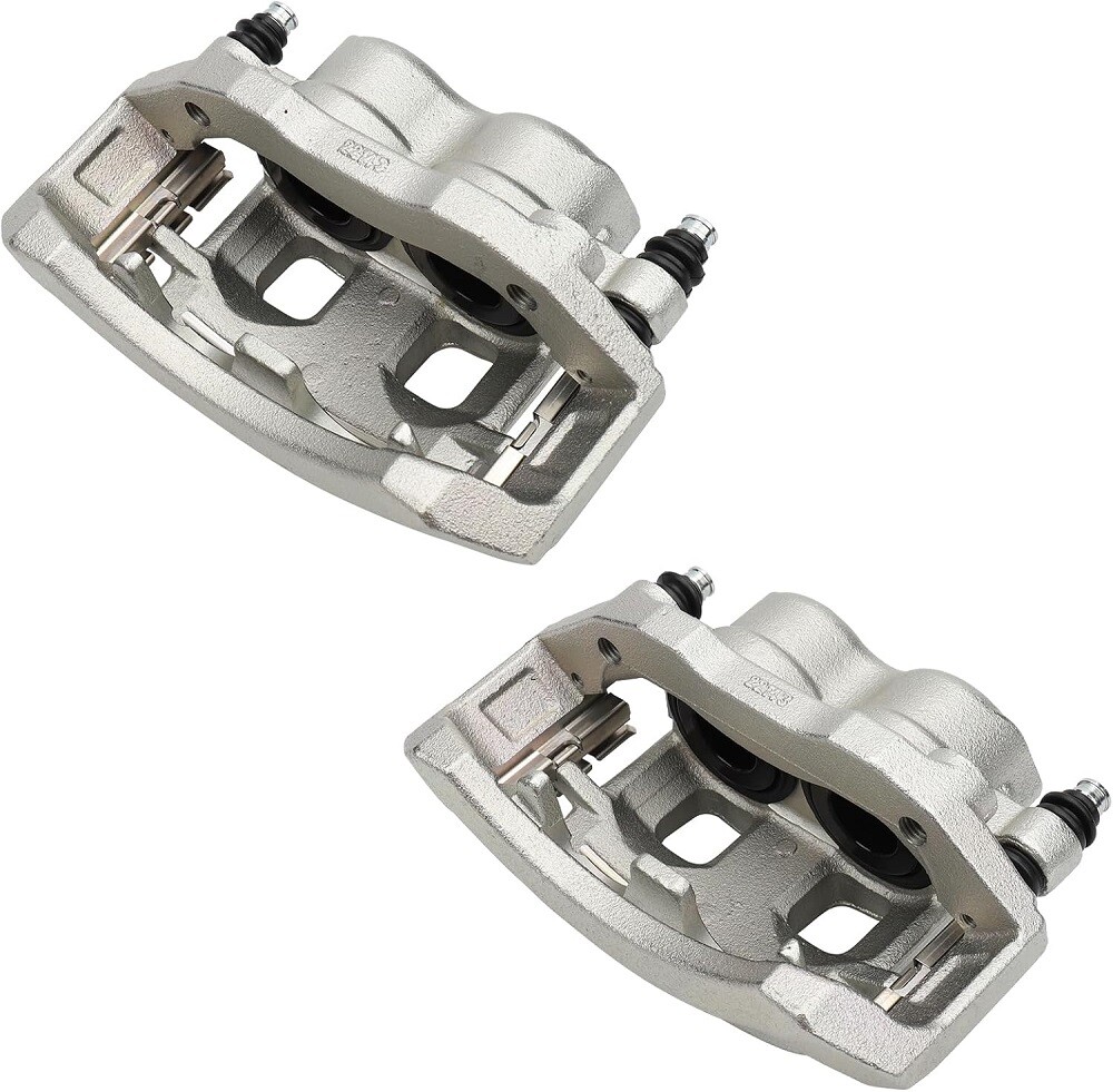 Pair Front Left Right Disc Brake Calipers w/ Bracket for Dodge Ram 1500 Durango