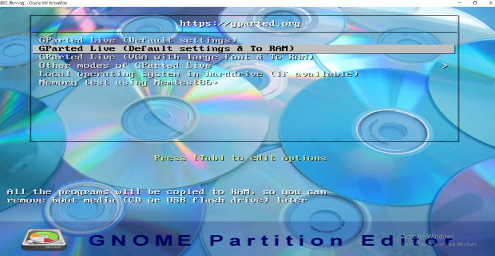 Gparted Boot CD Partition Managment Boot CD WORKS ON ALL PC`S