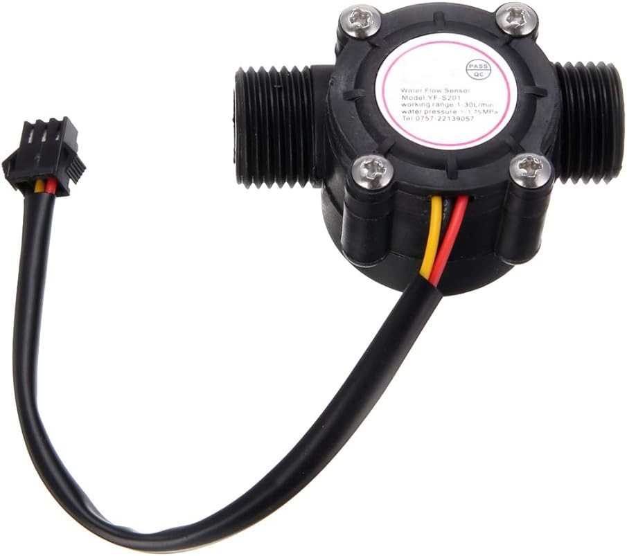 Water Flow Hall Sensor Switch Flow Meter