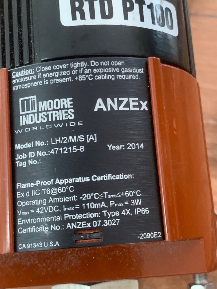 MOORIE INDUSTRIES TEMPERATURE SENSOR