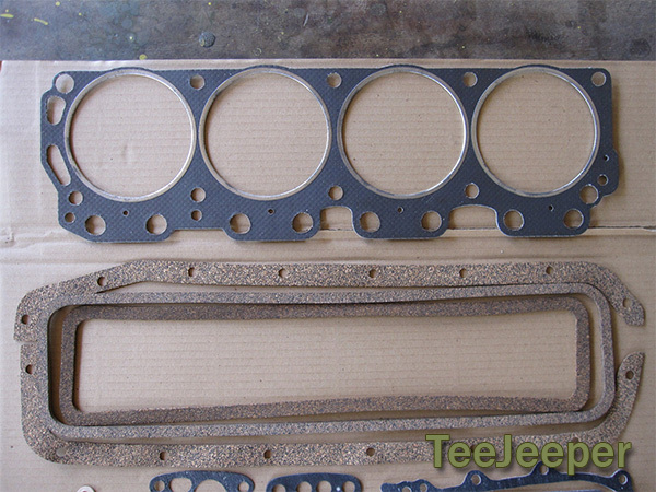 new Engine Gasket Overhaul Complete Set Jeep M151 A1 A2