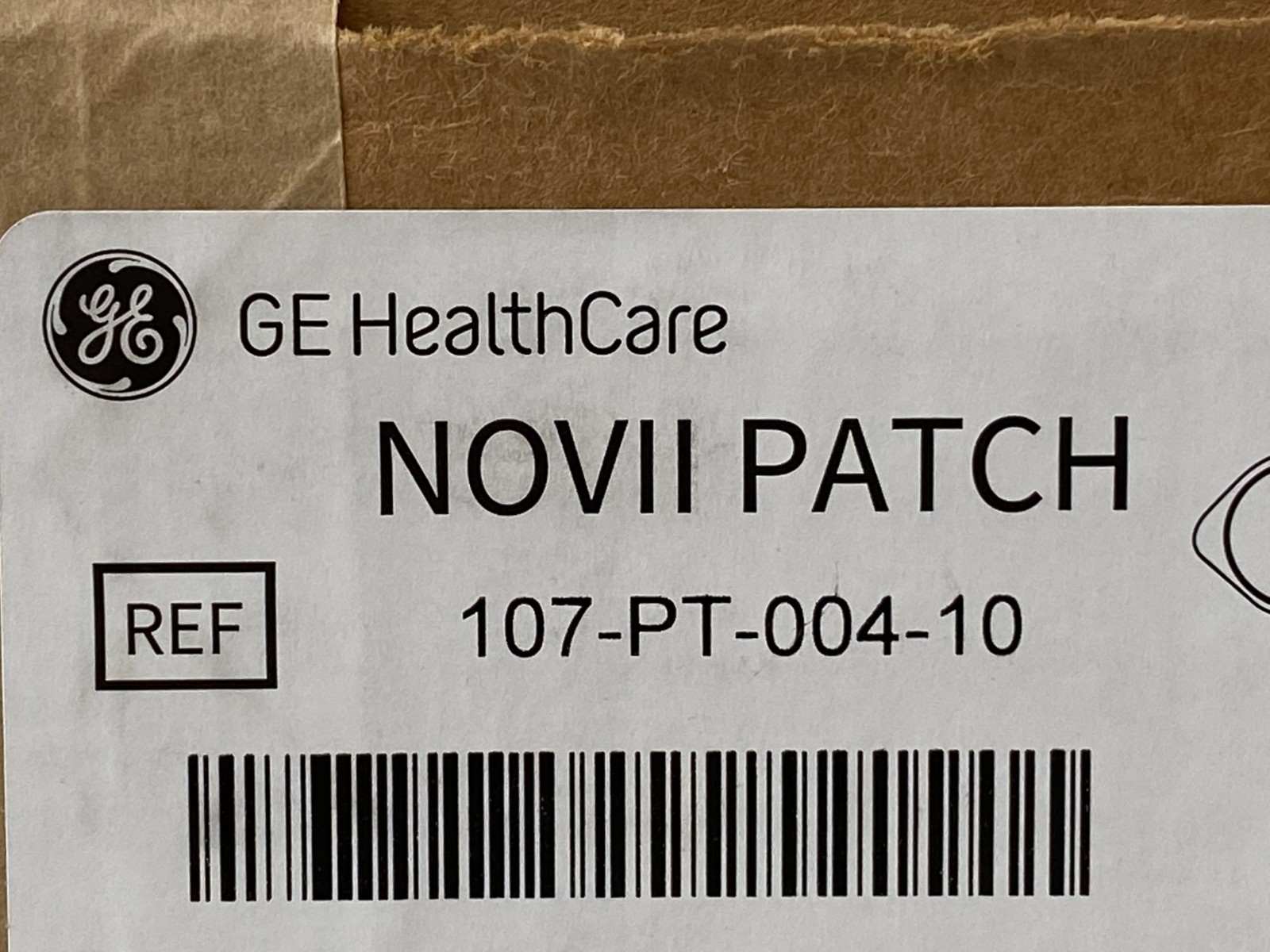 Box of 10 GE NOVII Patch 107-PT-004-10 Exp.2026-09 (*DD4*)