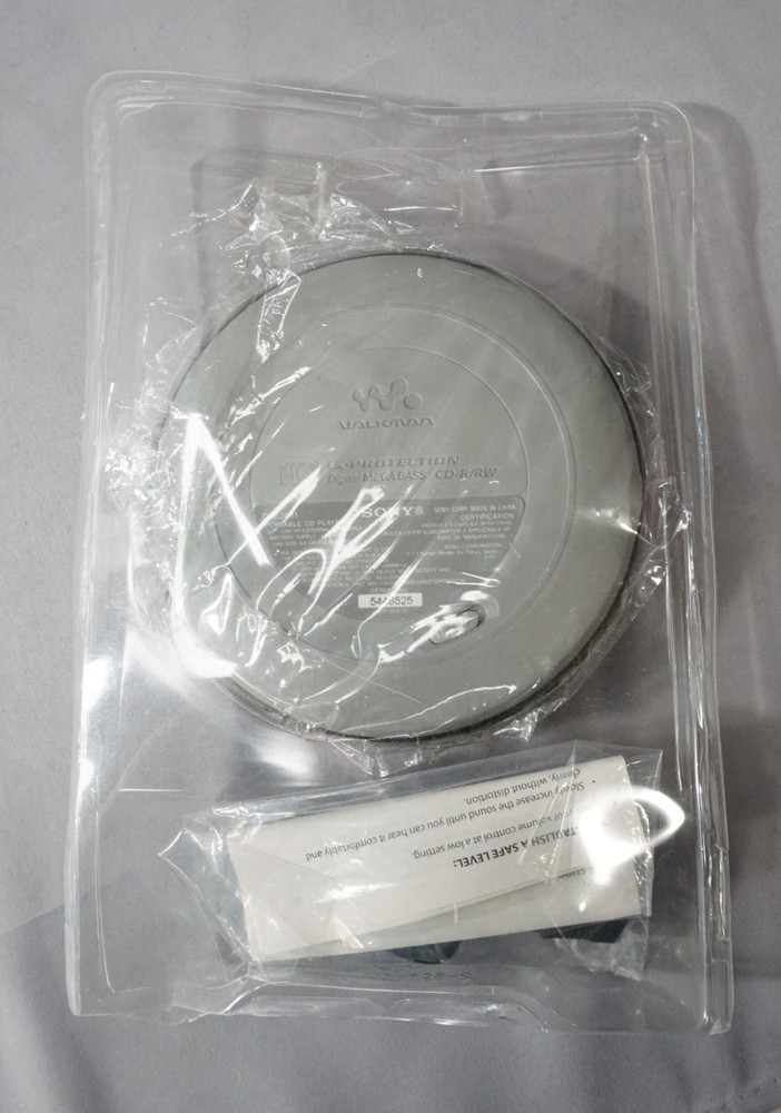Sony D-EJ011 CD Walkman Portable CD Player Silver NEW Open Box Sealed Unit