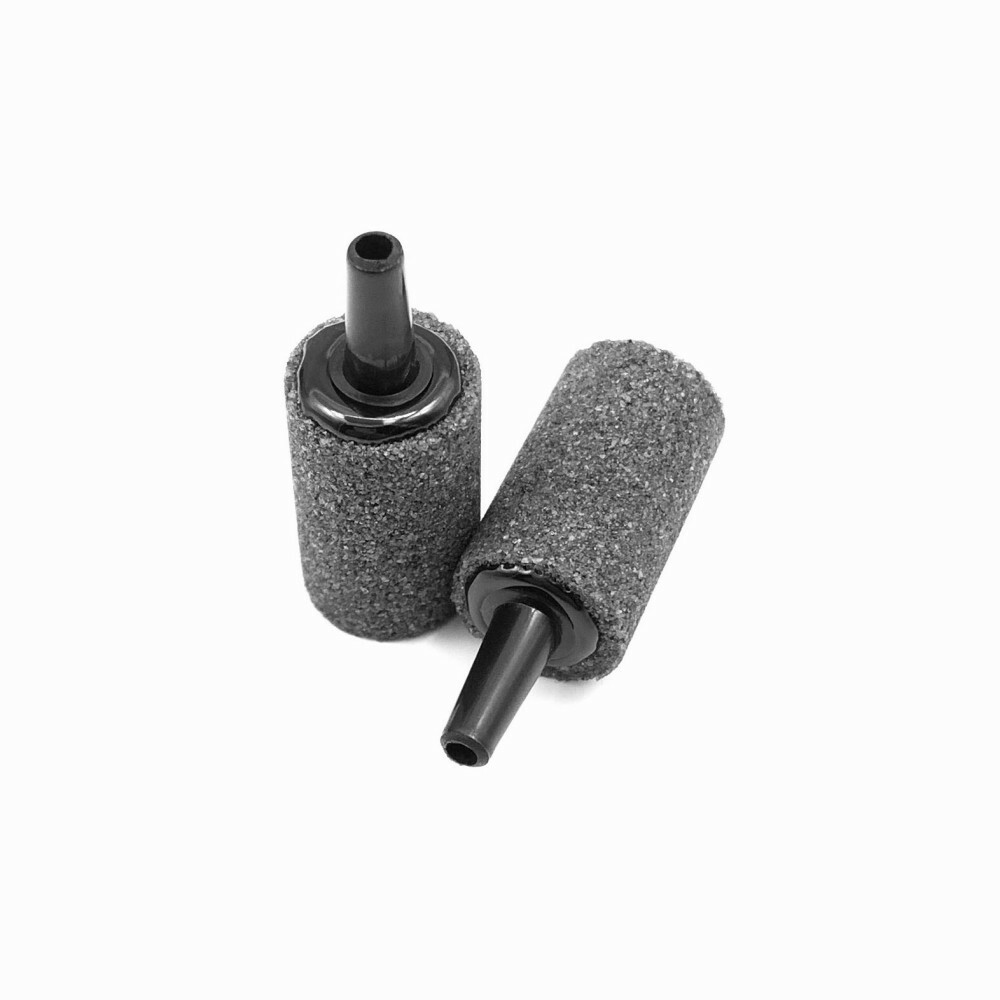 HiSin 1" X 0.6" Cylinder Air Stone for Aquarium & Hydroponics [100 Count]