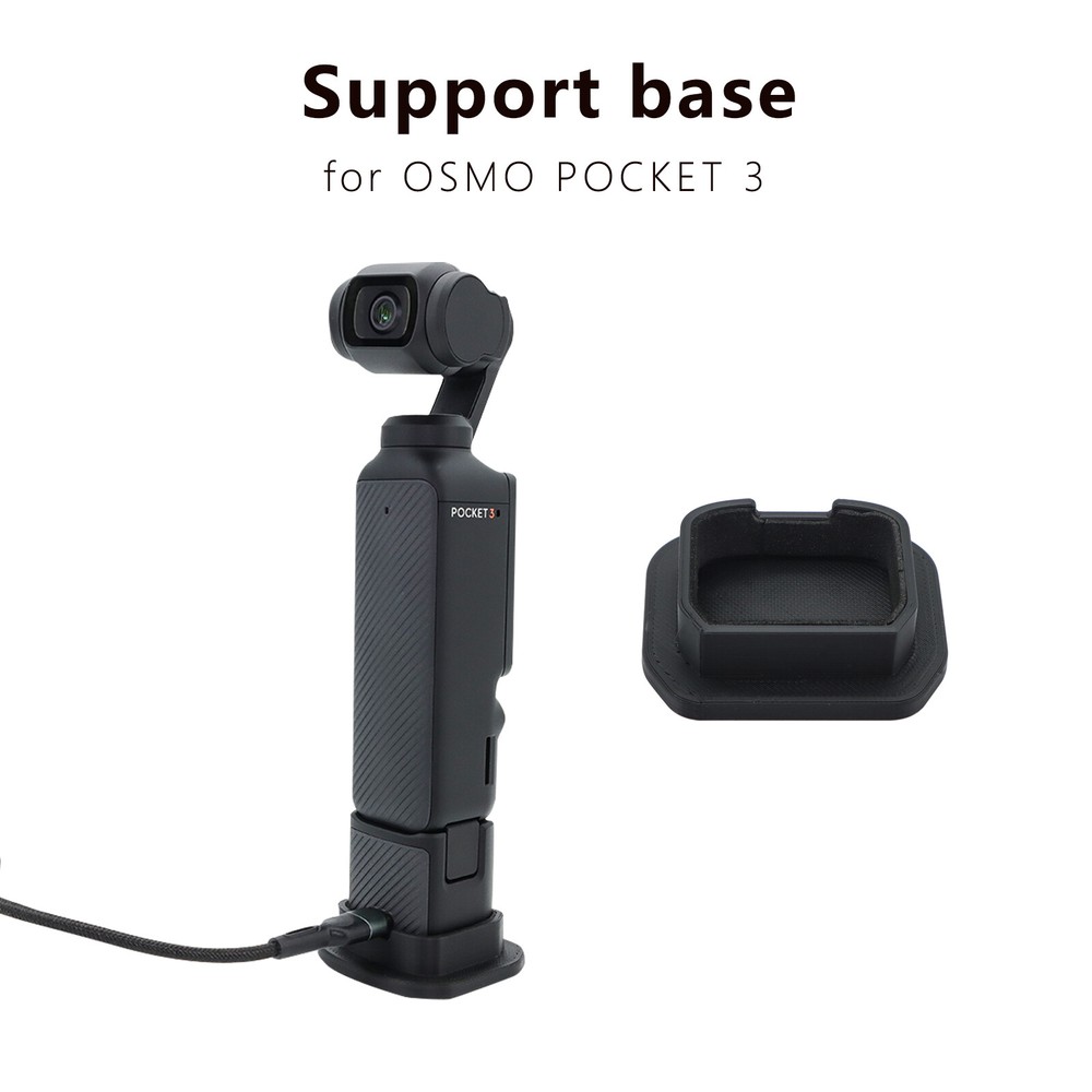 Support Base Enlarged Base Camera Stand Camera Holder for OSMO Pocket 3 Camera