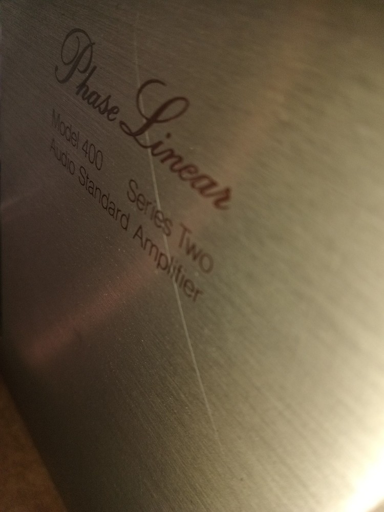 Vintage Phase Linear Model 400 Series Two Stereo Amplifier