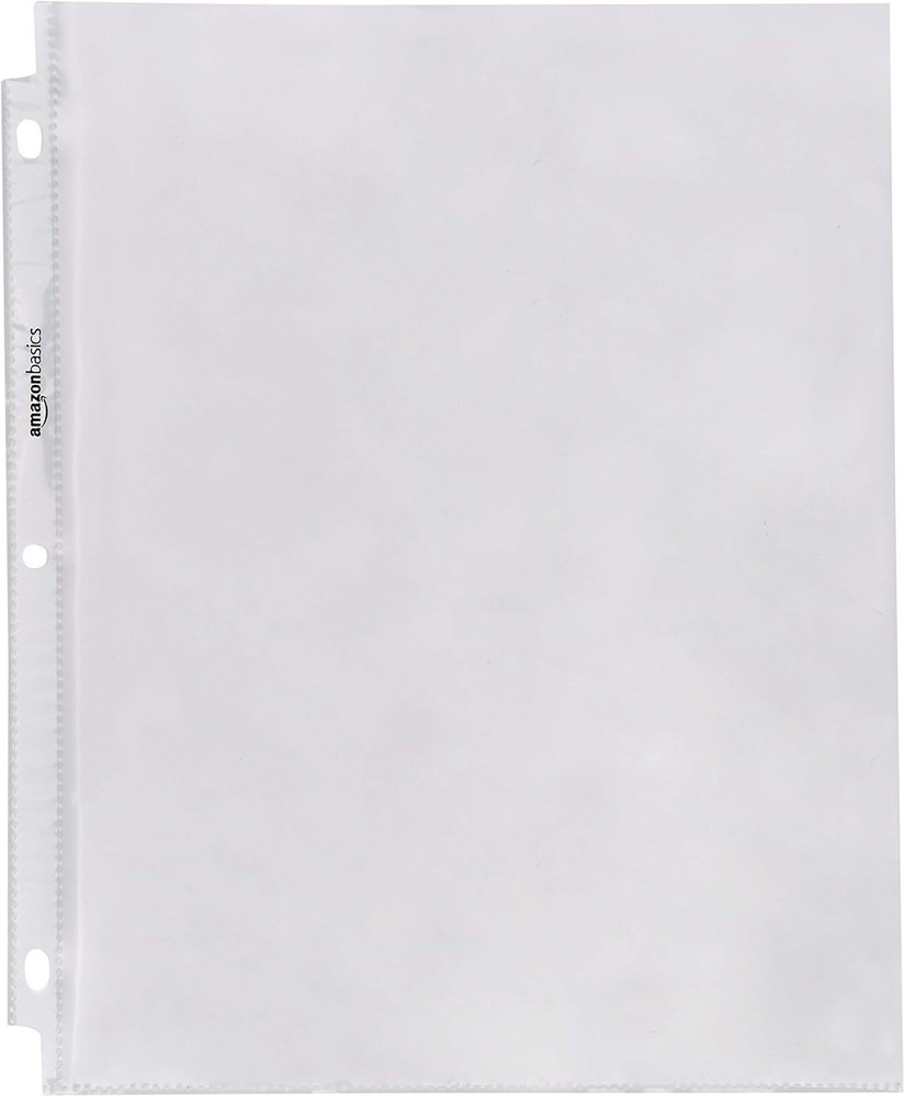 Sheet Protectors for 3 Ring Binder Heavyweight Polypropylene 8....