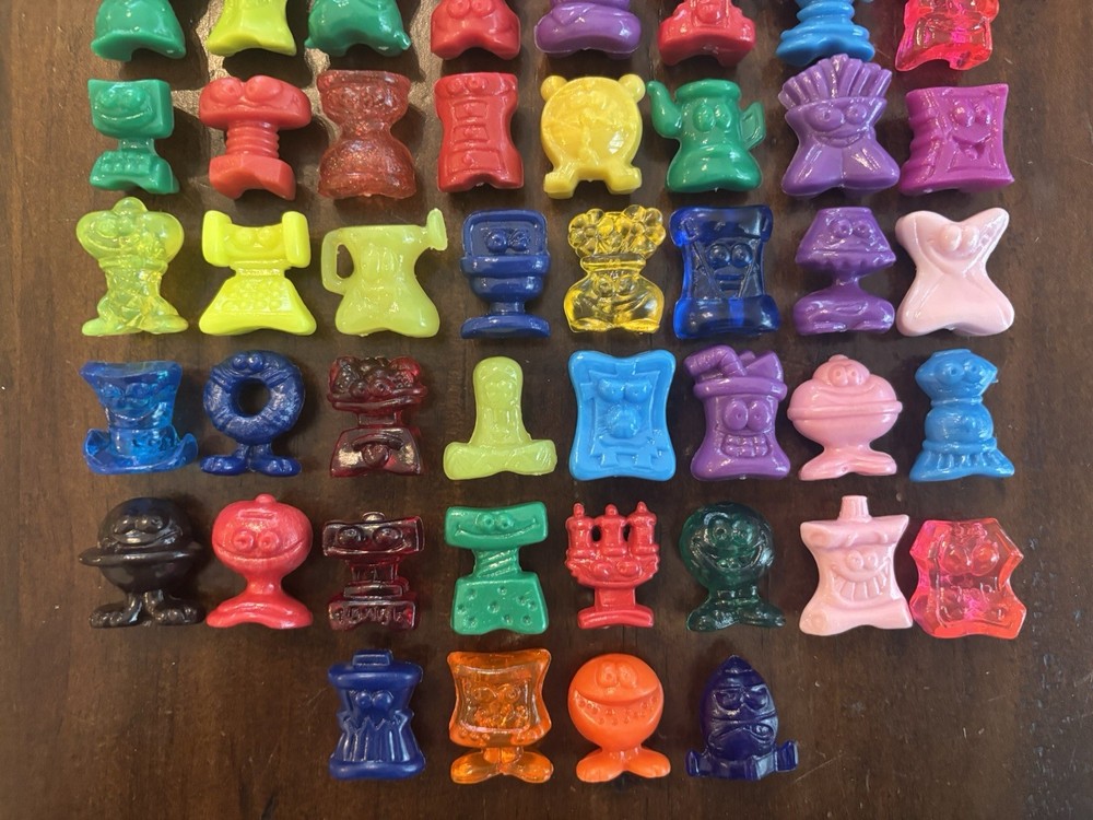 100% Complete Set 1996 THINGS Series Gogos Crazy Bones with Nitro