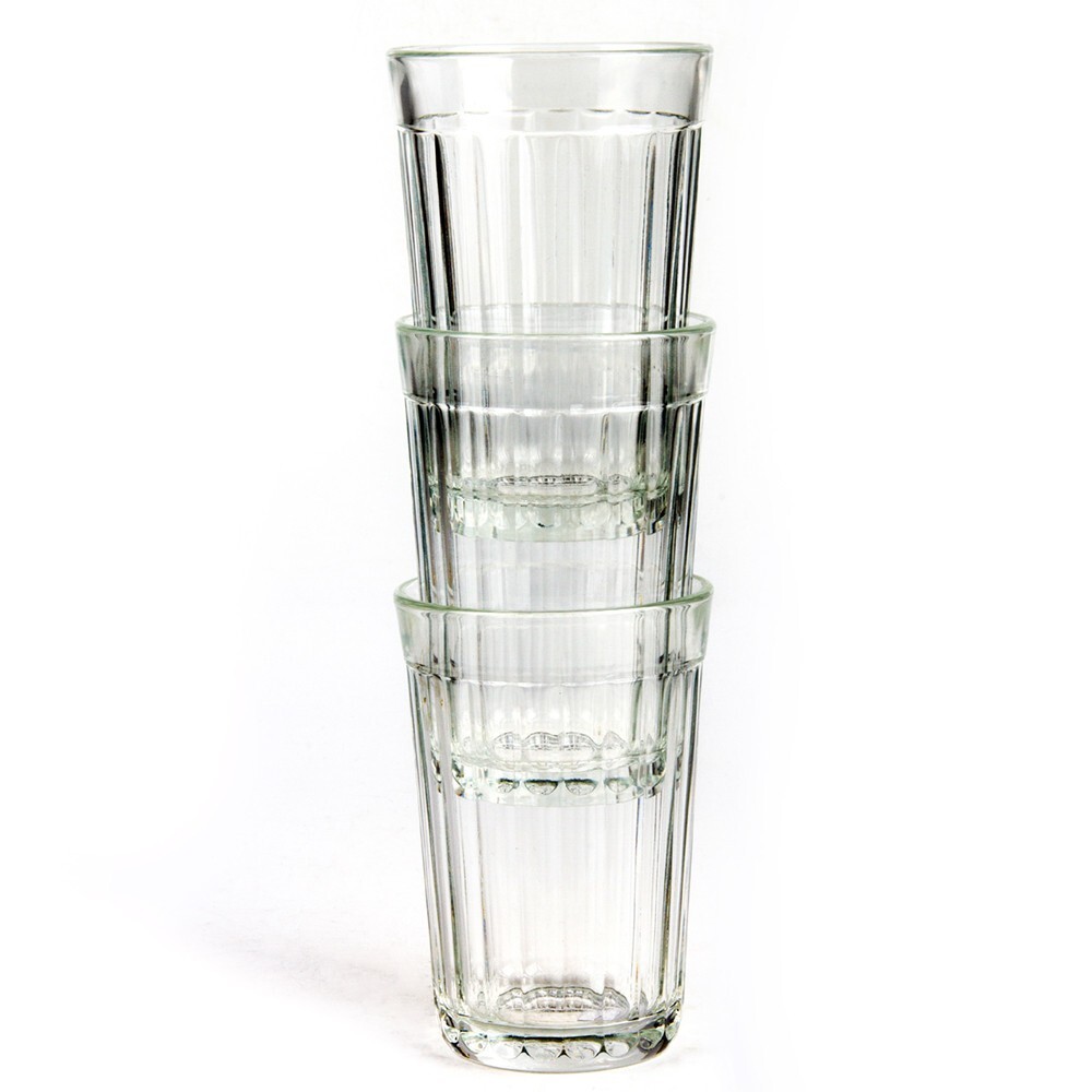 Classic Russian Faceted Drinking Glass USSR Clear Soda Water Graneny Stakan