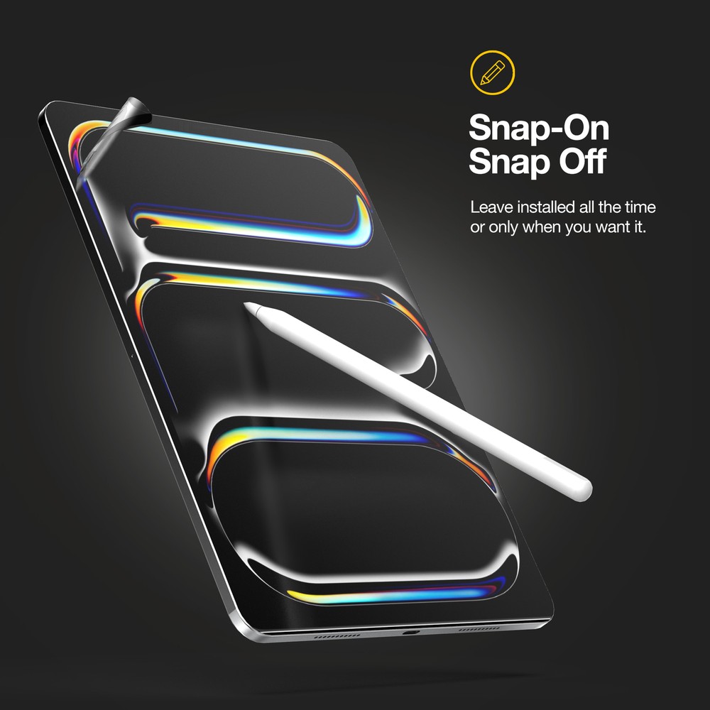 For iPad Pro 11″(2024) Magnetic Removeable PET Screen Protector