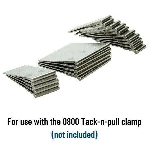 20Pc Reusable Tac-N-Pull Pull Plate Kit for Use with 0800 Tack-N-Pull Clamp Weld