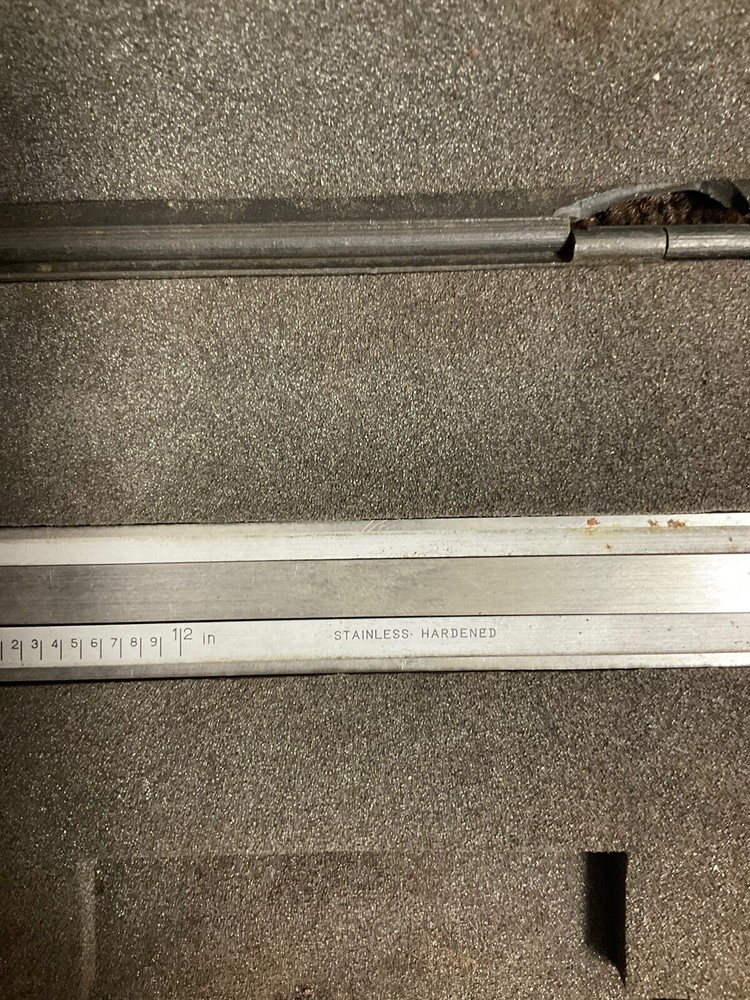 Dial Caliber Shock Proof O-12” Stainless Hardened With Case