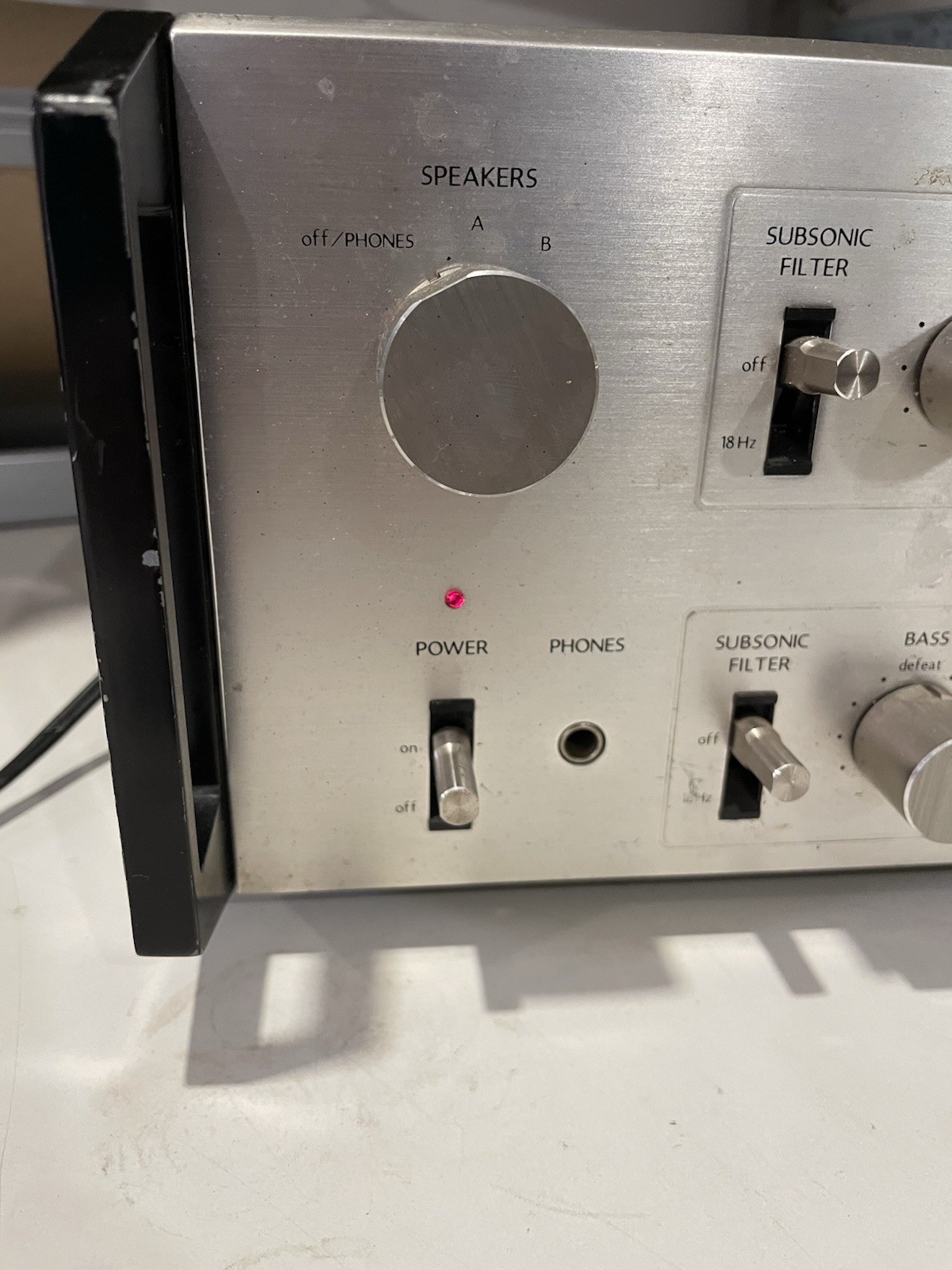 Vintage Mitsubishi DA-P10 Dual Monaural Construction Stereo Preamplifier