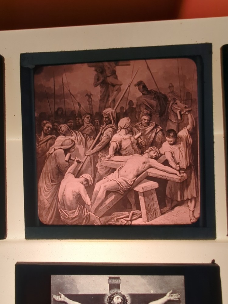 Six Lantern Slides Religious