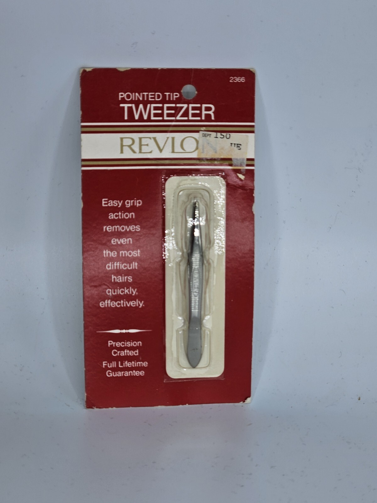 Revlon Pointed Tip Tweezer 2366 Cards are Imperfect